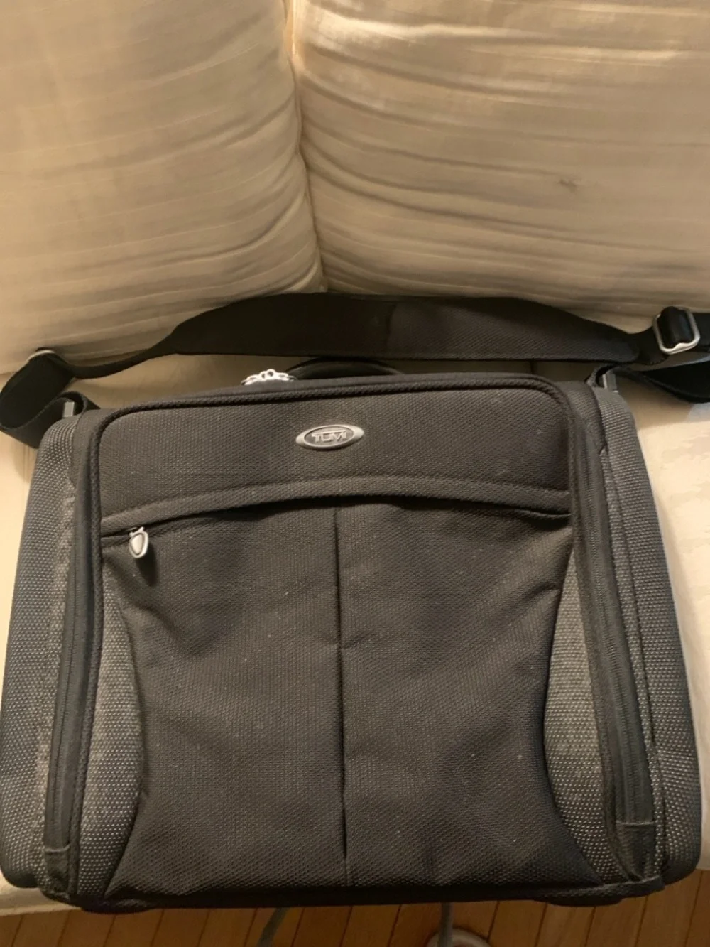 Tumi Black Men's  or women’s Laptop Briefcase with Front Organizer